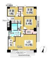 パークハウス赤坂ヴェルシアの間取り