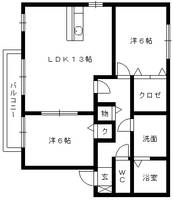 物件の間取り画像