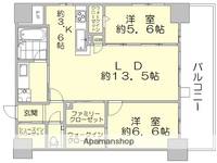 ゼクシオン博多の間取り