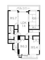 物件の間取り画像