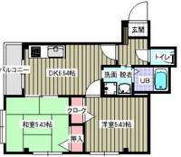 クレイドル室見B棟の間取り