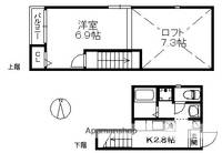 コスモ九大南の間取り