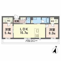 物件の間取り画像