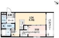 物件の間取り画像