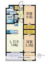 物件の間取り画像