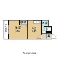 シャトレ南公園 弐番館の間取り
