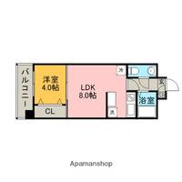エステート・モア・シャトー薬院の間取り