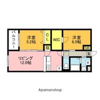 グランドゥール若菜の間取り