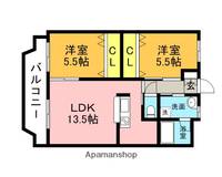 アドバンス楽市302の間取り