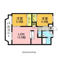 物件の間取り画像