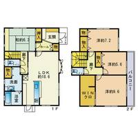福岡県糸島市前原南1丁目(一戸建)の賃貸物件の間取り