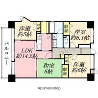 物件の間取り画像