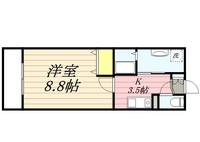 福岡県筑紫野市大字永岡の賃貸マンション302の間取り