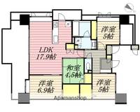 福岡県筑紫野市大字俗明院の賃貸マンションの間取り
