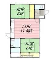 福岡県朝倉市甘木本町(一戸建)の賃貸物件戸建ての間取り