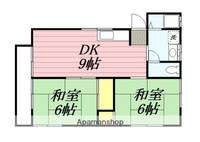 ハイツ岡下102の間取り