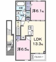 物件の間取り画像