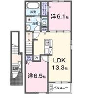 物件の間取り画像