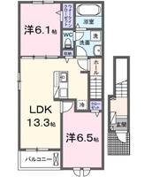 物件の間取り画像
