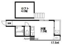 シャレー大濠201の間取り