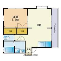 くすの木ハイム101の間取り