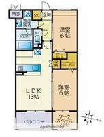 物件の間取り画像