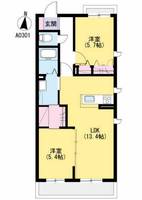 物件の間取り画像
