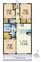 物件の間取り画像