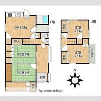 福岡県福岡市西区姪の浜3丁目(一戸建)の賃貸物件戸建ての間取り