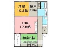 物件の間取り画像