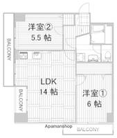 物件の間取り画像