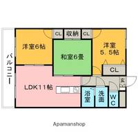 アルカディアロイヤルの間取り