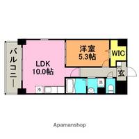 ソレイユ中央の間取り
