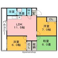 物件の間取り画像