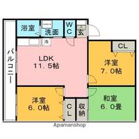 物件の間取り画像