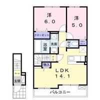 物件の間取り画像