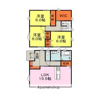 福岡県久留米市国分町(一戸建)の賃貸物件戸建ての間取り