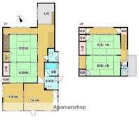 福岡県久留米市野中町(一戸建)の賃貸物件戸建ての間取り