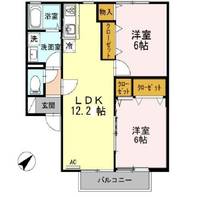 コーポ・アゼリアの間取り