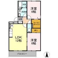 マーサ・リヴェール 2の間取り
