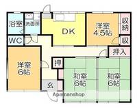 福岡県久留米市合川町(一戸建)の賃貸物件戸建ての間取り
