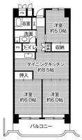 物件の間取り画像