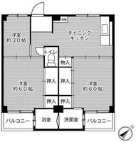 物件の間取り画像