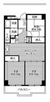 物件の間取り画像