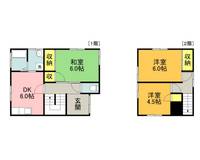 福岡県飯塚市潤野(一戸建)の賃貸物件戸建ての間取り