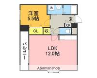 UBI飯塚701の間取り