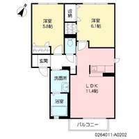 物件の間取り画像