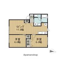 シャーメゾン陽光B棟の間取り