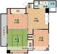 ハイツ昭和台A棟101の間取り