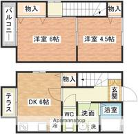 物件の間取り画像